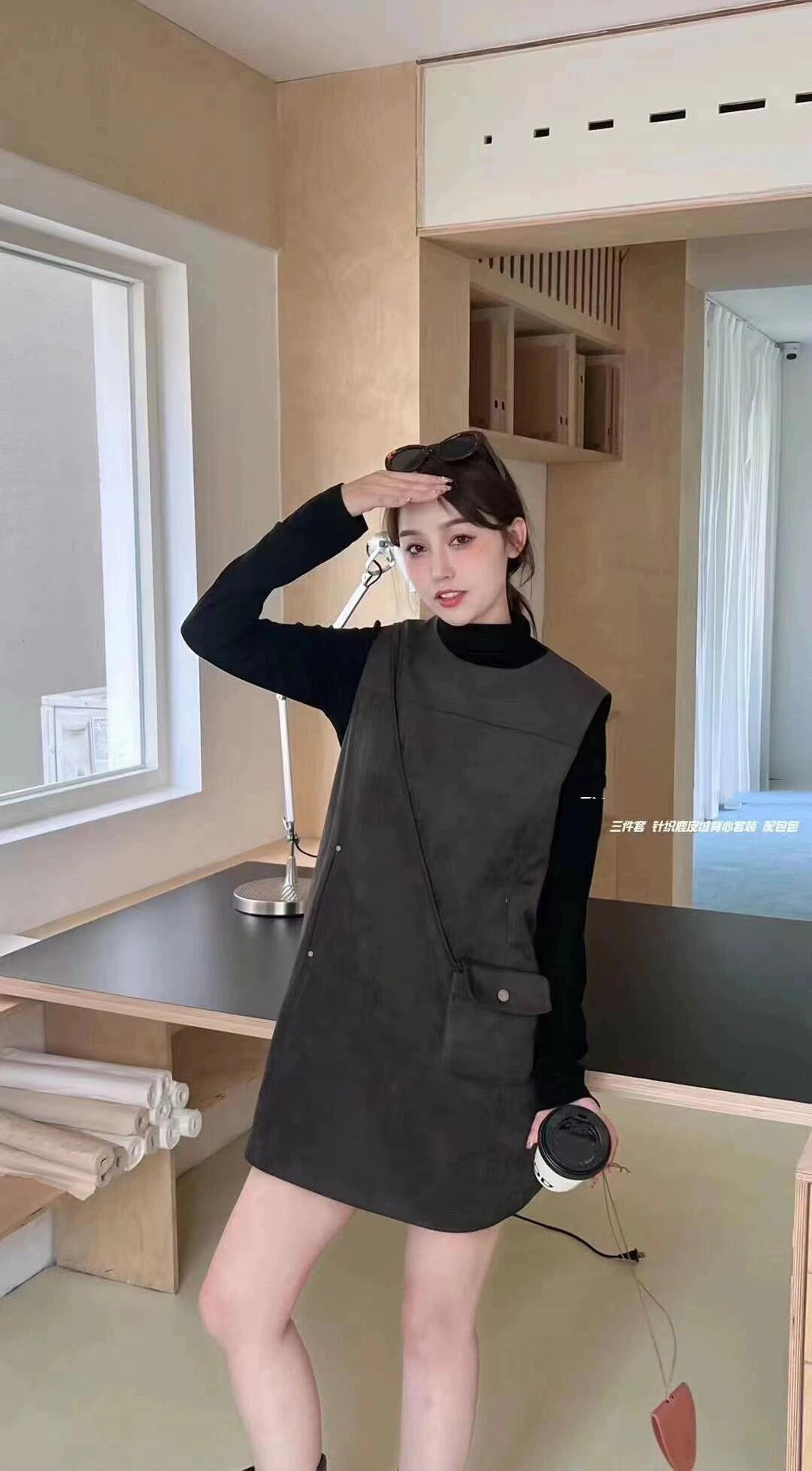 早春穿搭裙系穿搭