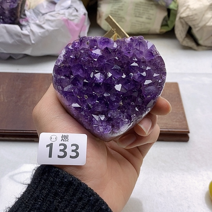 紫晶大型摆件（非配饰）未镶嵌