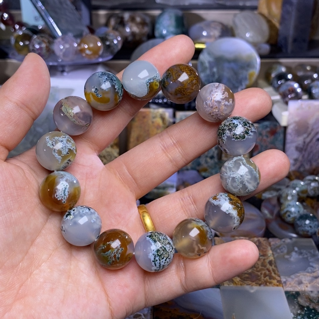 玛瑙/玉髓未镶嵌手串