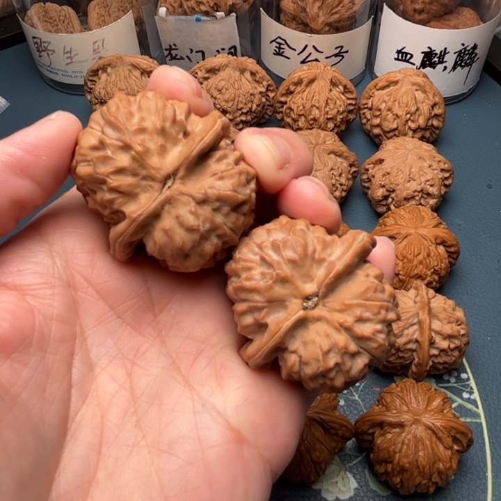 青***线吊坠文玩核桃40全品核欢