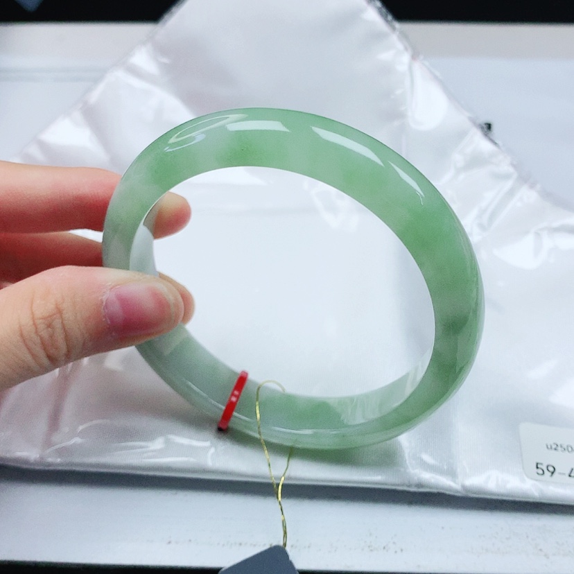 【闪购商品】翡翠手镯未镶嵌缅甸天然a货手镯59