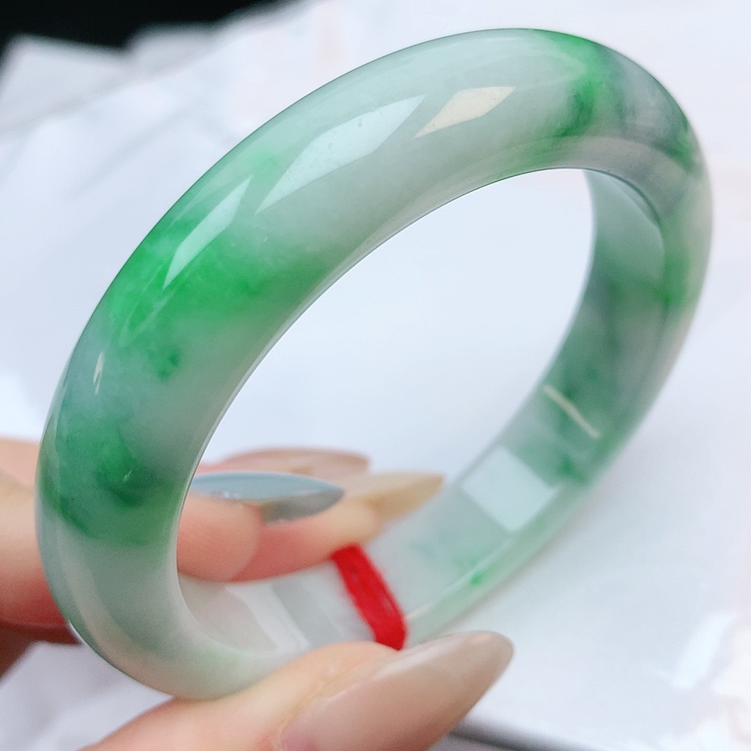 未镶嵌手镯翡翠52圈口881424