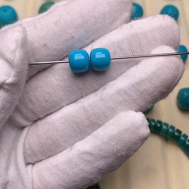 ᭙****绿松石未镶嵌绿松石老型7.9