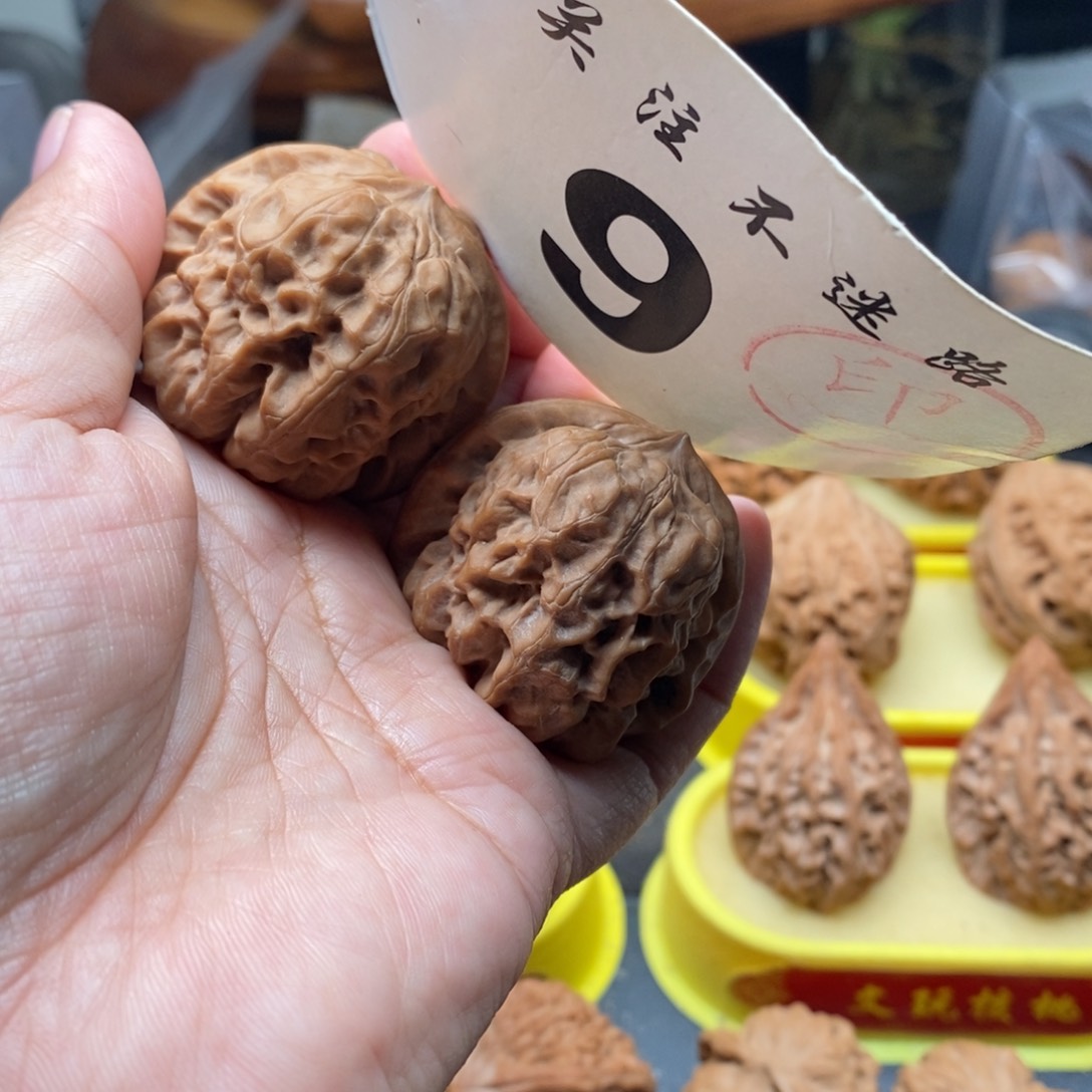 把件文玩核桃40全品达摩
