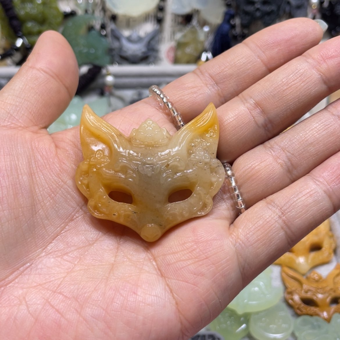 【闪购商品】岫玉未镶嵌颈饰121吊坠
