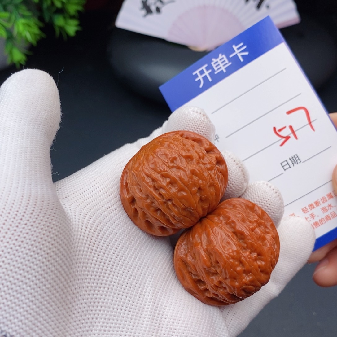 文玩核桃把件38铁锤517
