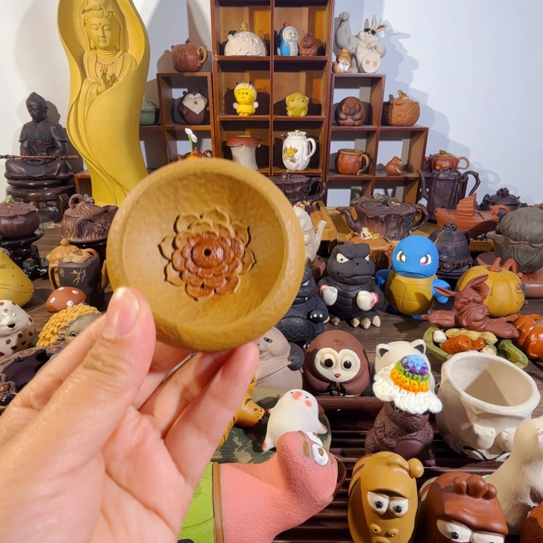 紫砂茶壶纯手工制作过程非常