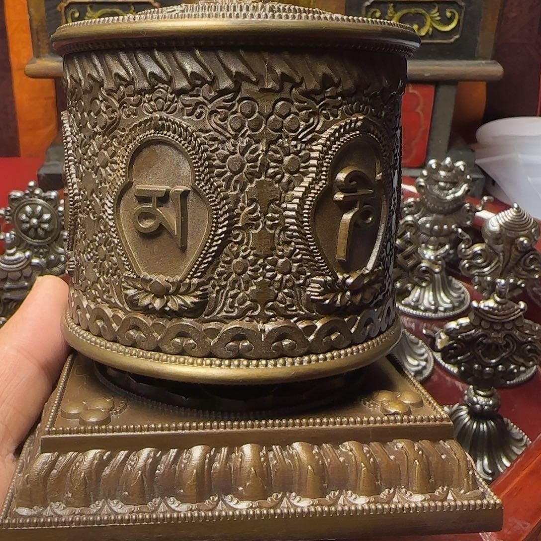 阿***眸泥塑藏式风格小元素