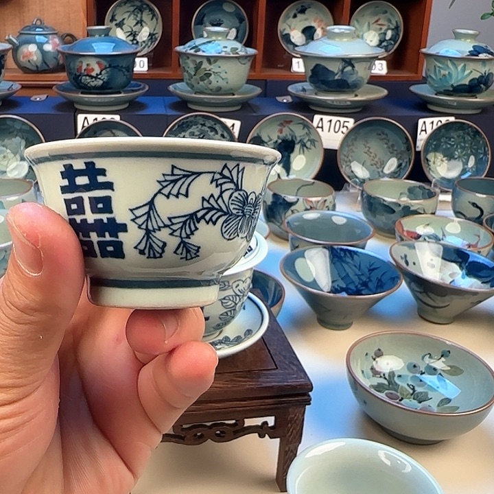 景德镇陶瓷陶瓷杯茶具