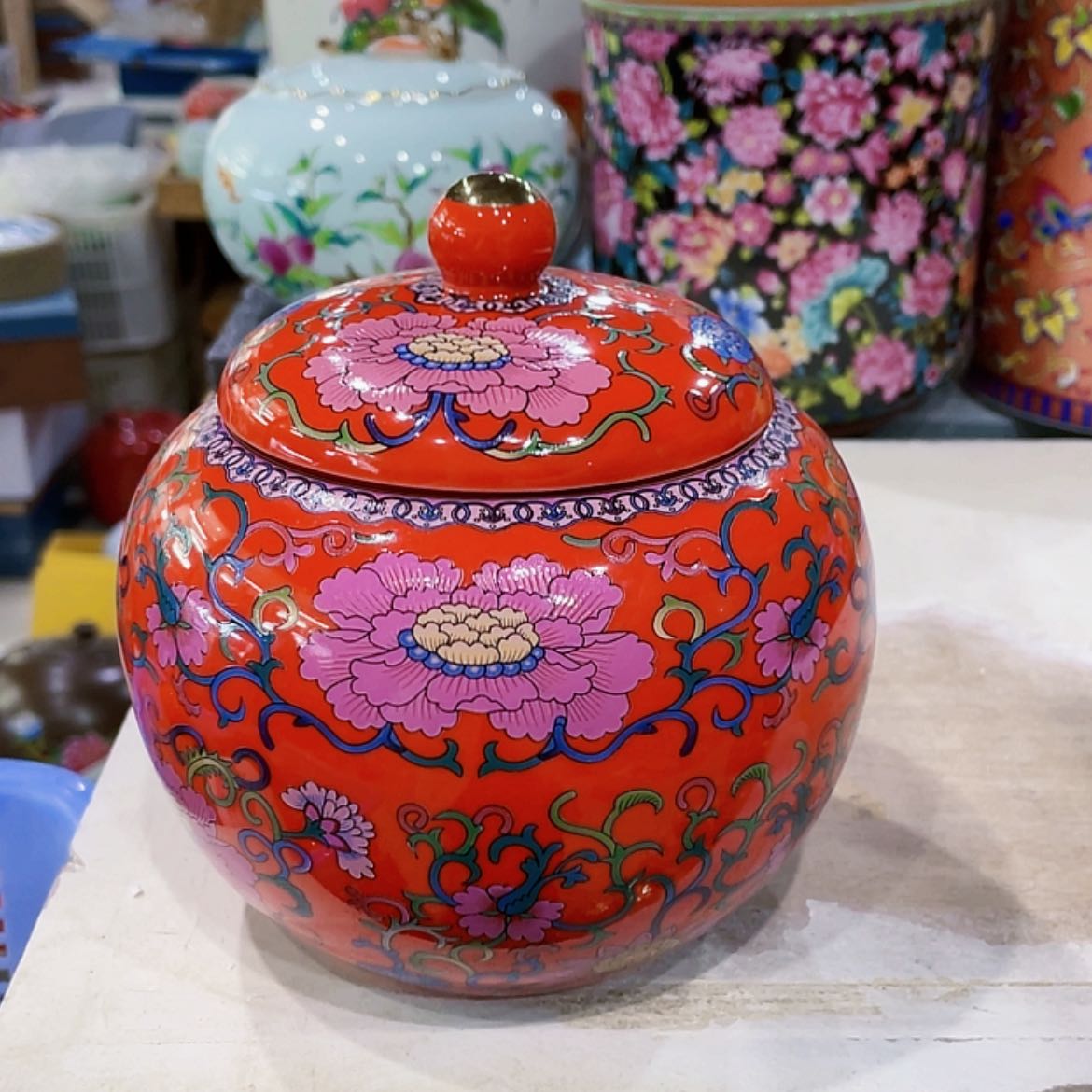 【闪购商品】罐陶瓷茶叶罐密封罐