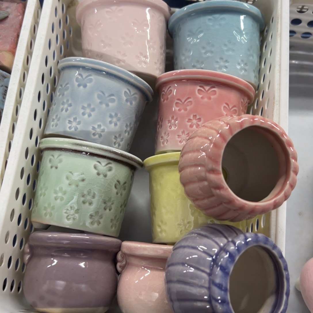 陶瓷多肉小花盆@@2050