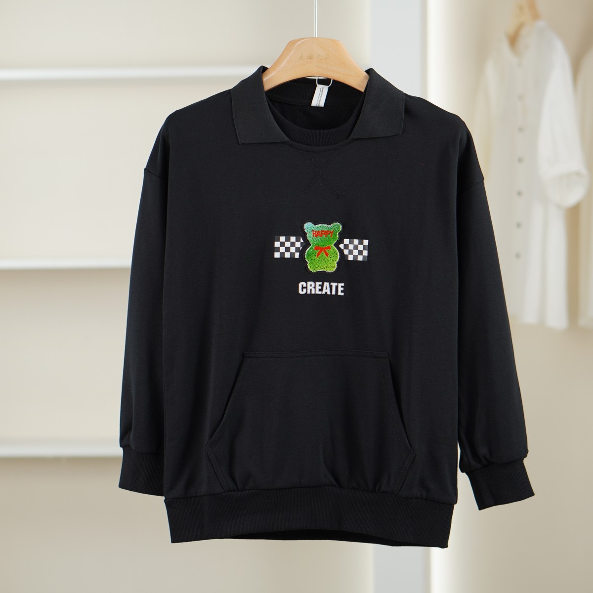 麦迪尚品 一路童行 3120891 休闲百搭圆领卫衣春秋儿童专柜正品