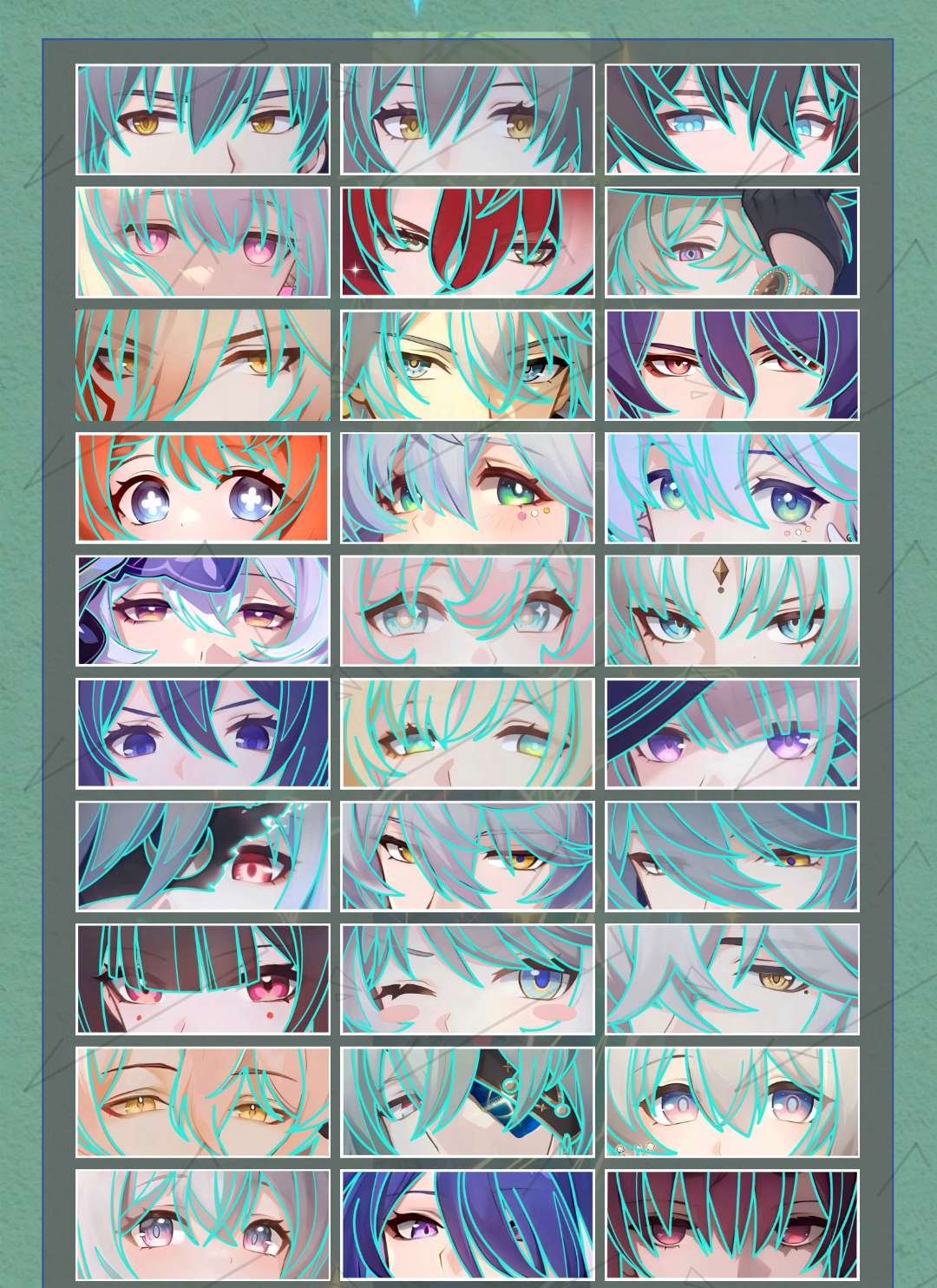 崩坏星穹铁道镭射夜光流麻亚克力砖16×7×1cm