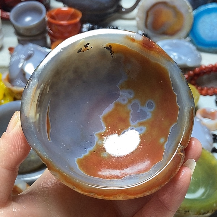 用***哥玛瑙/玉髓未镶嵌一