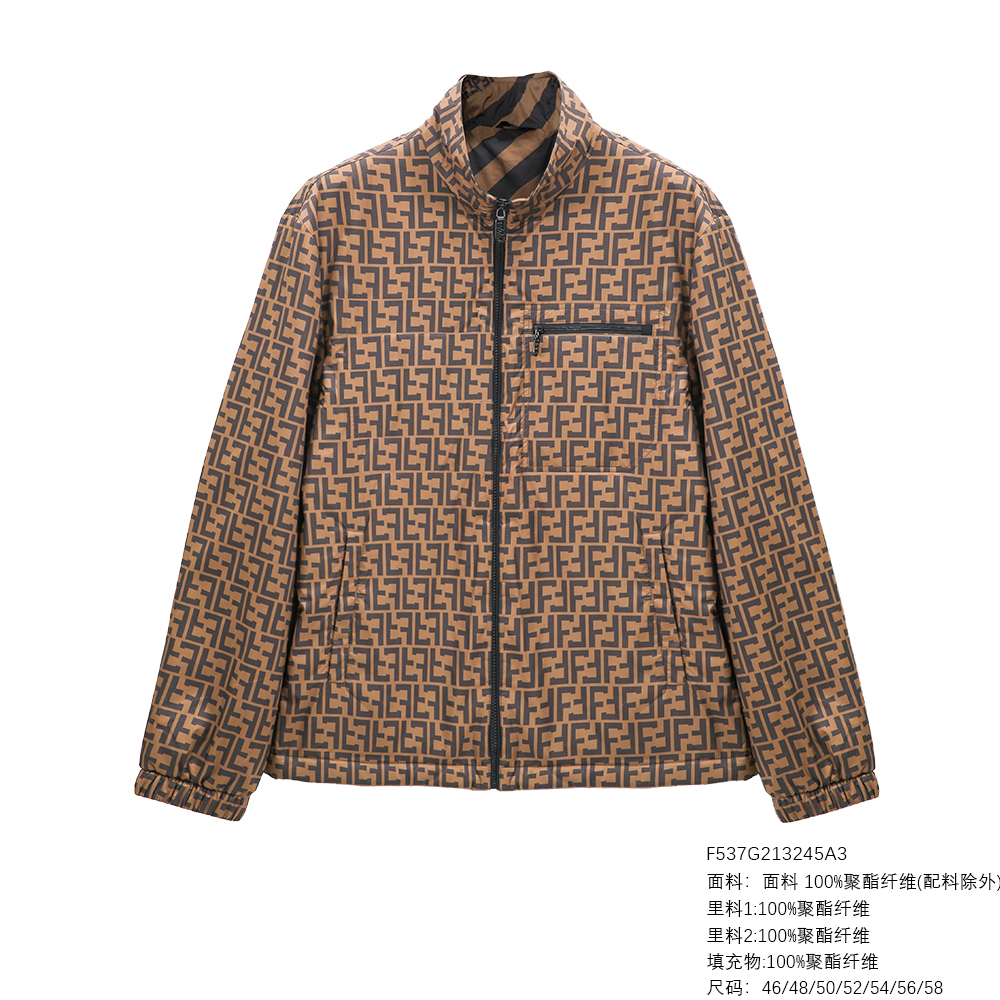 FENDILOR小怪兽25年秋冬款男士外套 F537G213245A