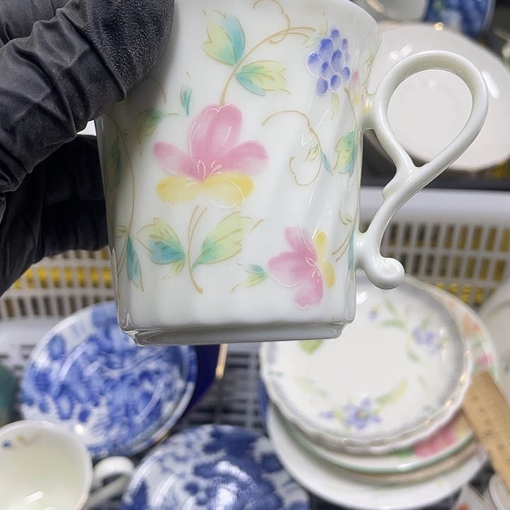 风***转咖啡碟子回流瓷器