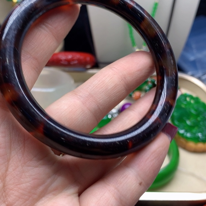 玛瑙/玉髓颈饰合金吊坠