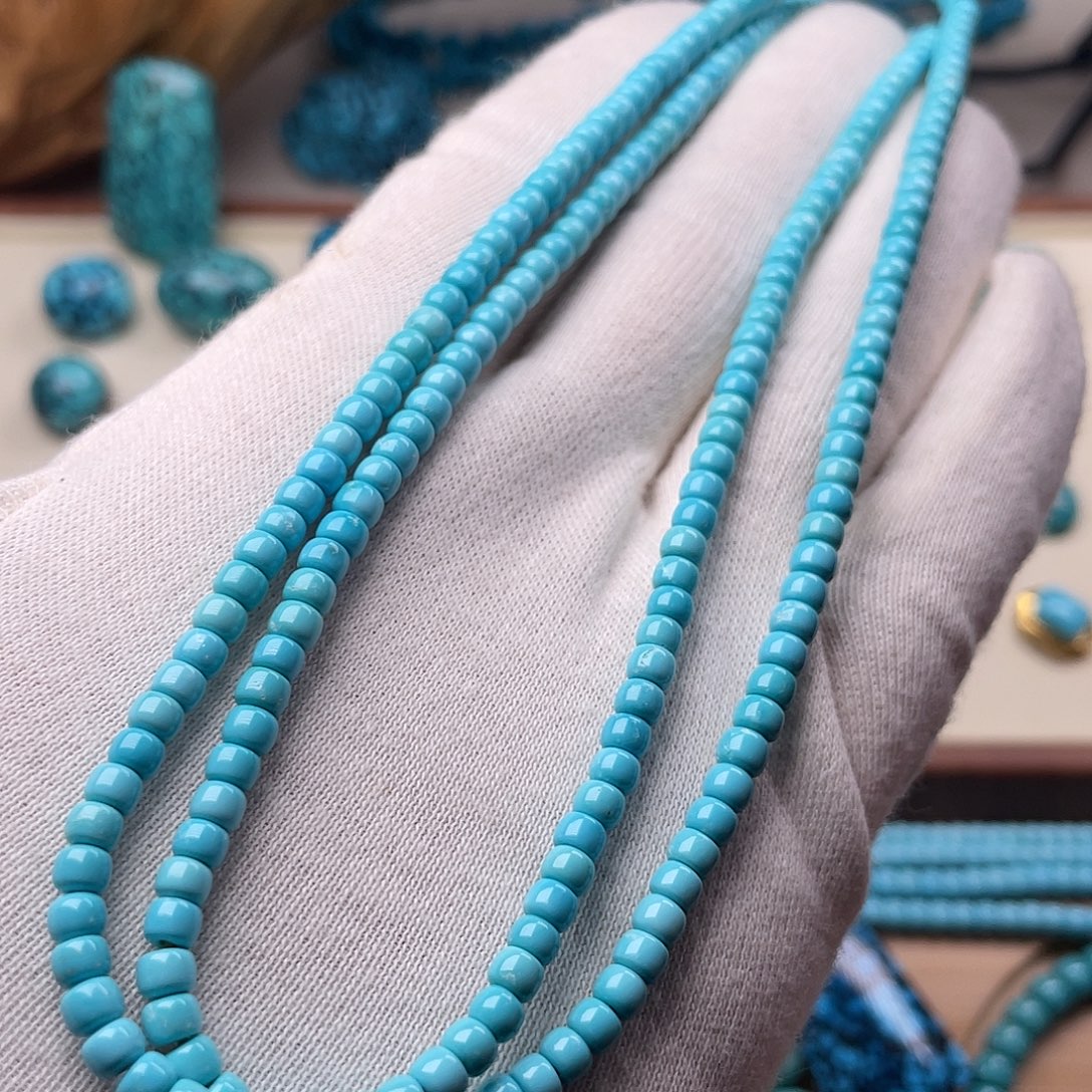 绿松石未镶嵌珠宝半成品