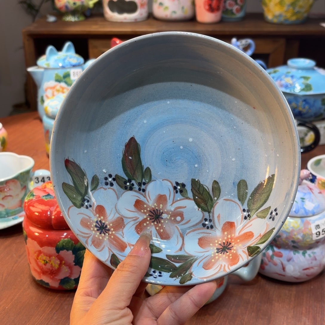 景德镇手绘高温釉下彩陶瓷茶具景德镇手绘高温釉下彩陶瓷茶具