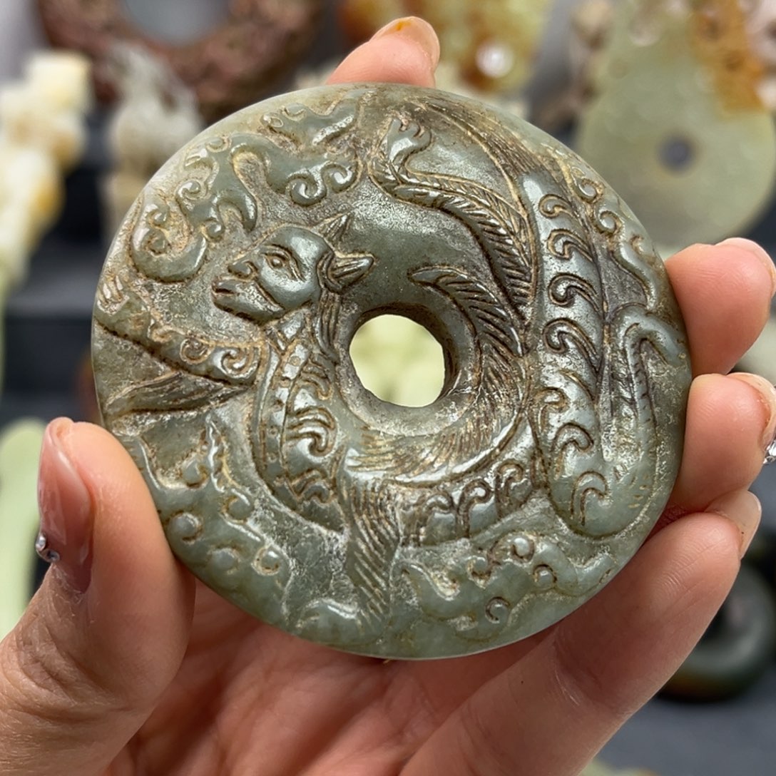 和田玉未镶嵌颈饰鉴古藏珍鉴古藏珍