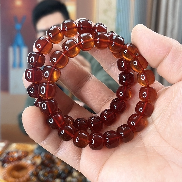 琥珀手串未镶嵌琥珀手串未镶嵌11+