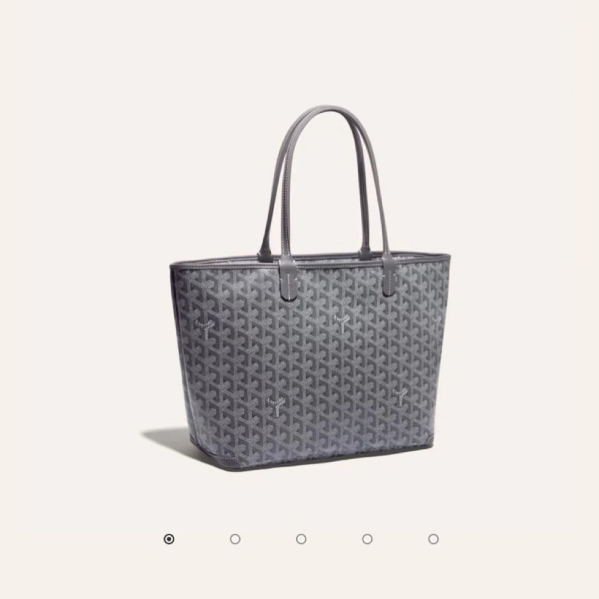 Goyard【全新代购】戈雅老花托特包/购物袋 pm 灰色