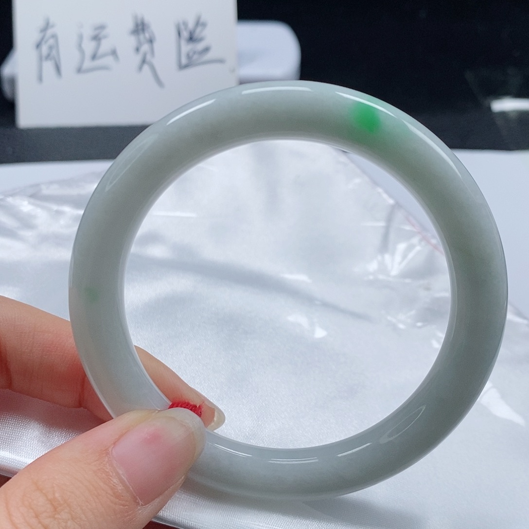 【闪购商品】翡翠手镯（圆镯）未镶嵌335号