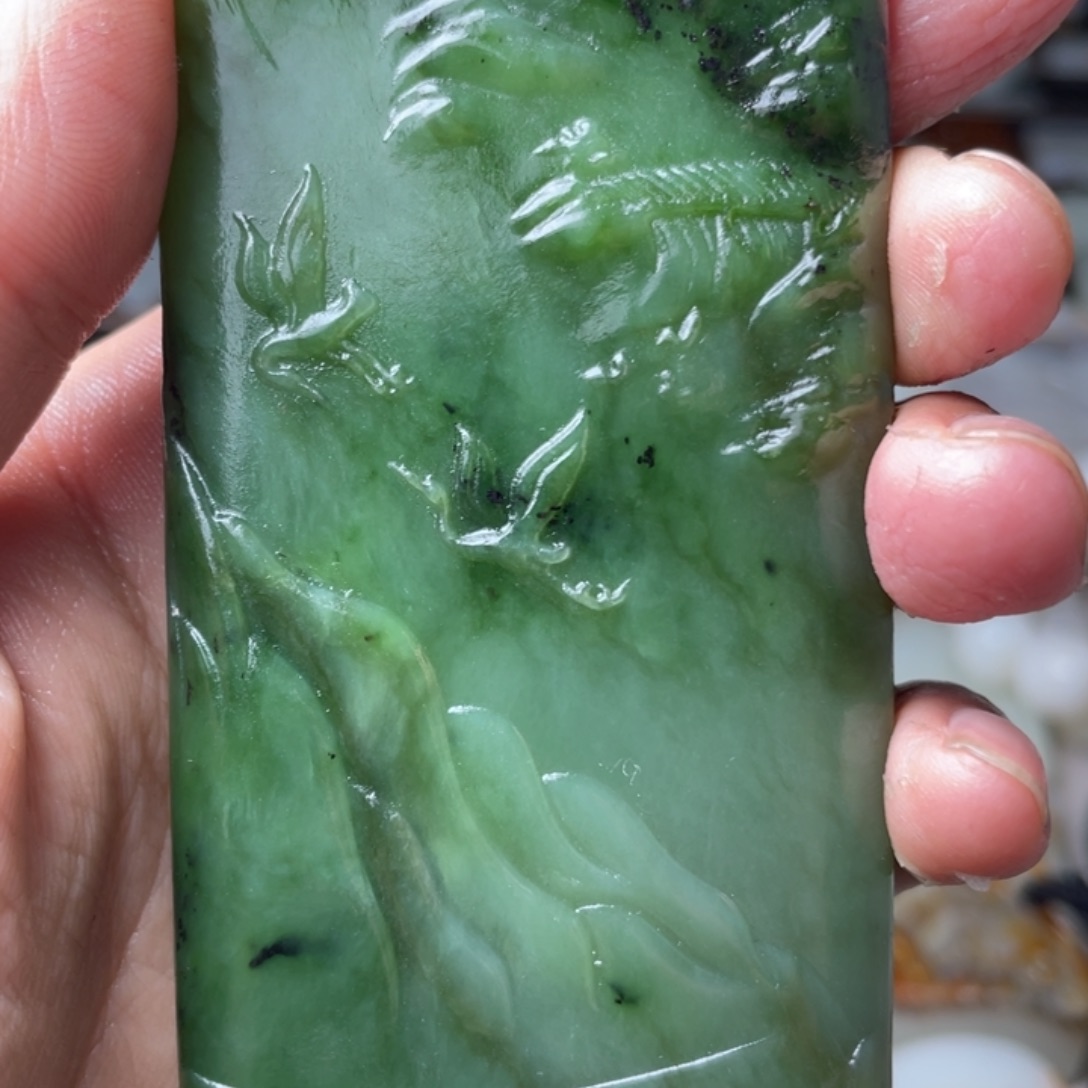 颈饰未镶嵌和田玉（糖玉）