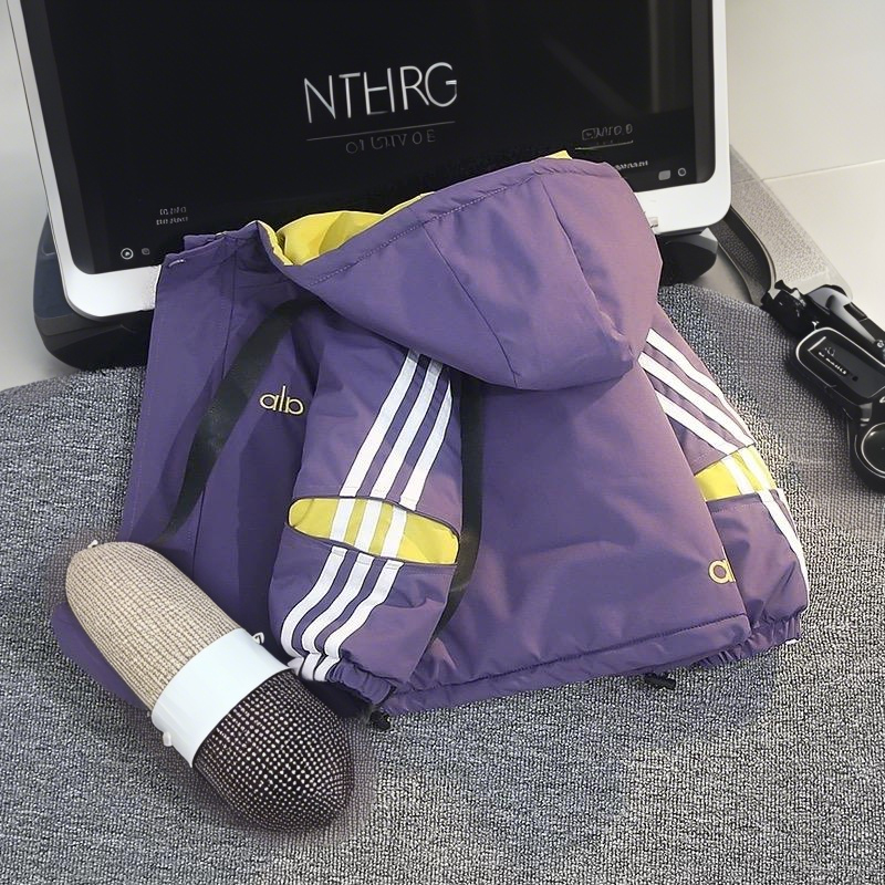 儿童加绒加棉外套2025新款冬季棉服冲锋衣男女童秋冬加厚派克服潮