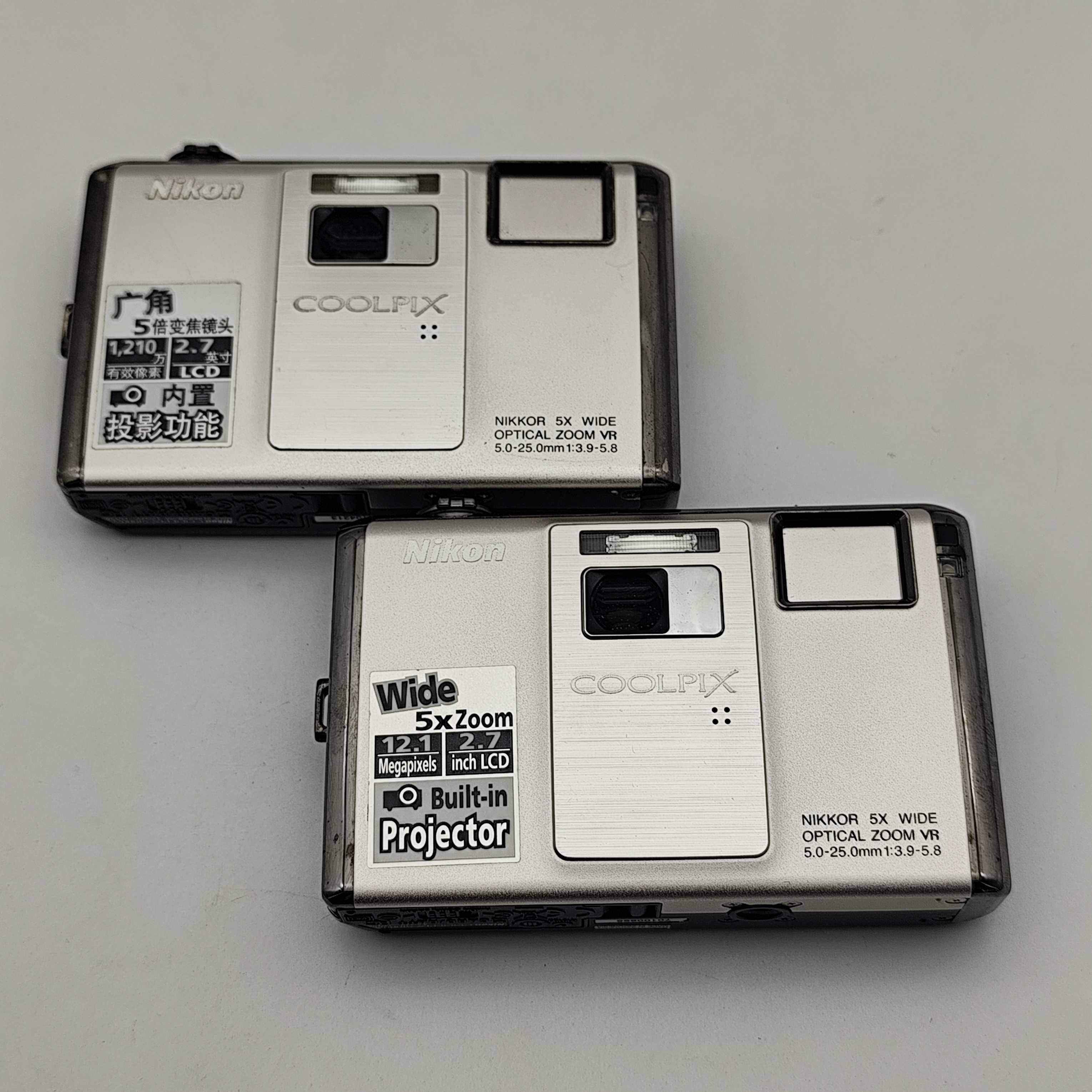 9新 Nikon/尼康 投影ccd相机CCD尼康s1000pj数码相机1200w像素