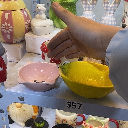 摆件花****?陶瓷微瑕摆件