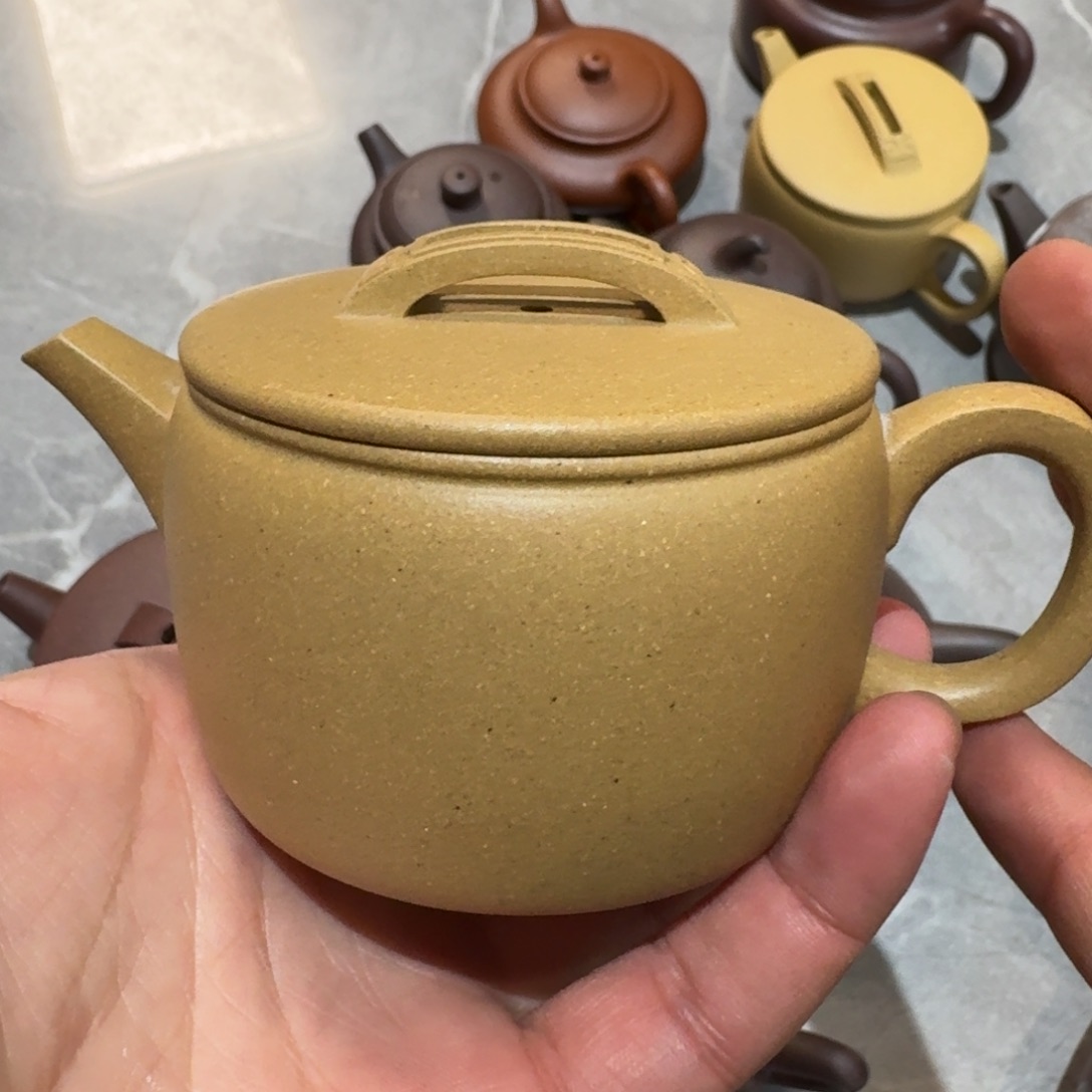 紫砂茶壶我是你的小可爱啊