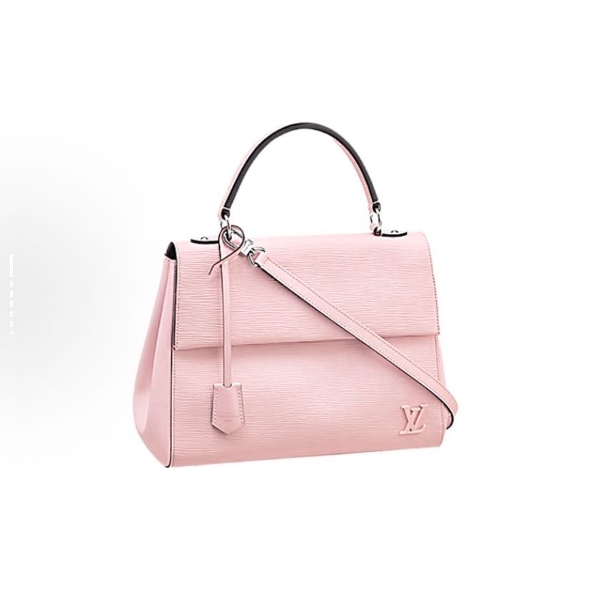 99新 LouisVuitton/路易威登 水波纹粉色克鲁尼