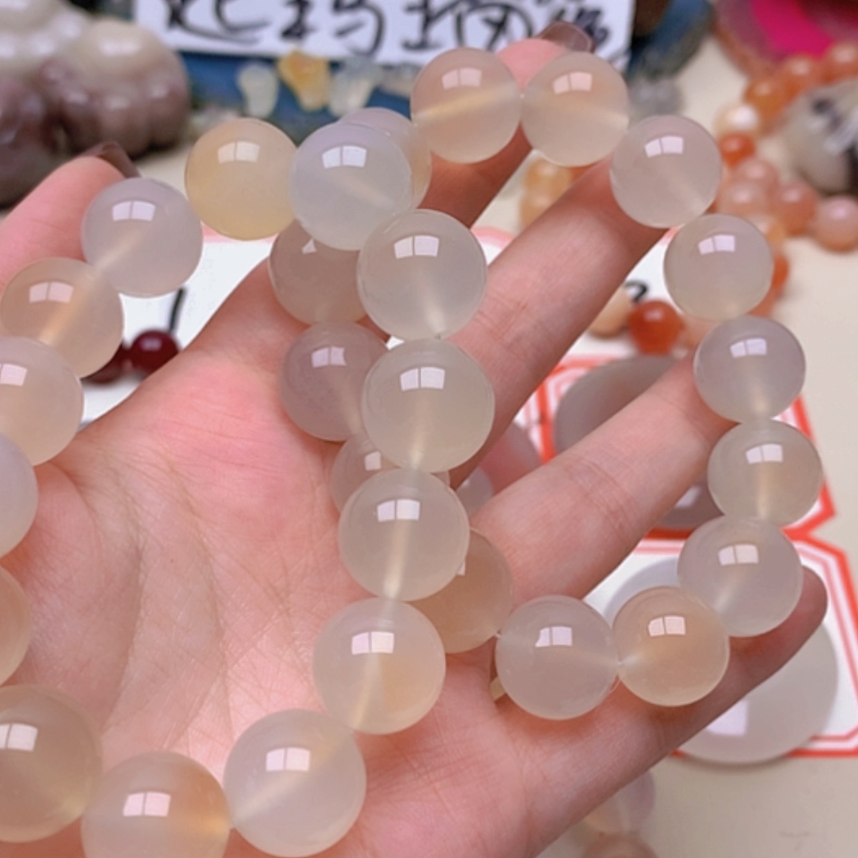 【闪购商品】未镶嵌玛瑙/玉髓珠宝半成品泽***0