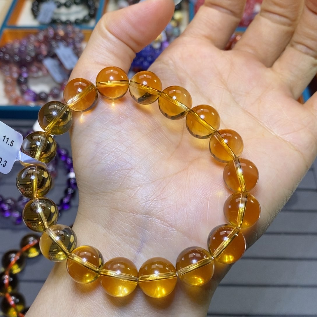 水晶手串未镶嵌手串