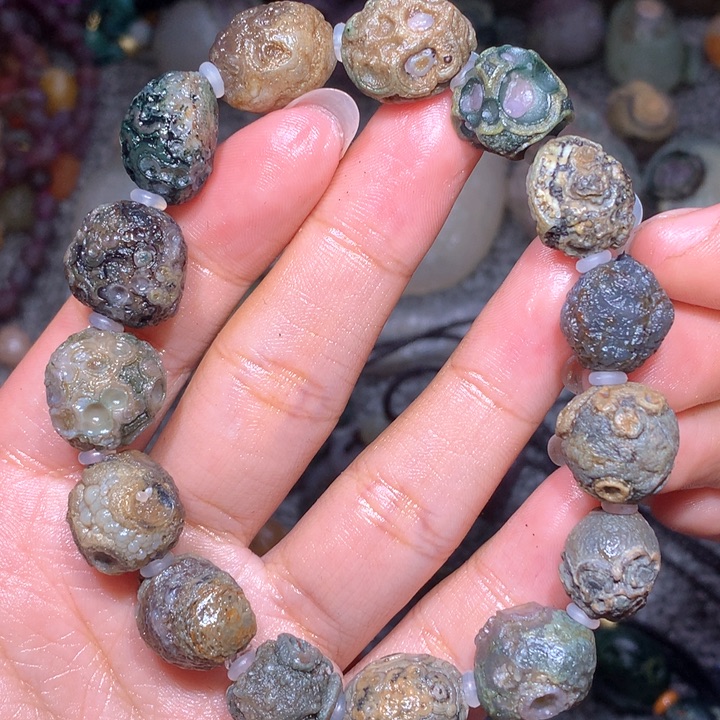 玛瑙/玉髓珠宝半成品未镶嵌