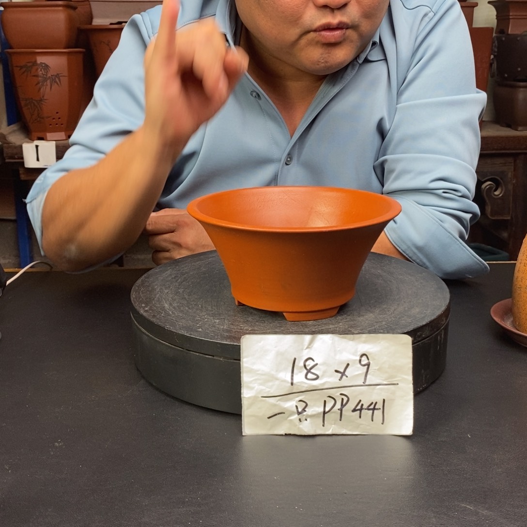 紫砂花盆货号一只PP441