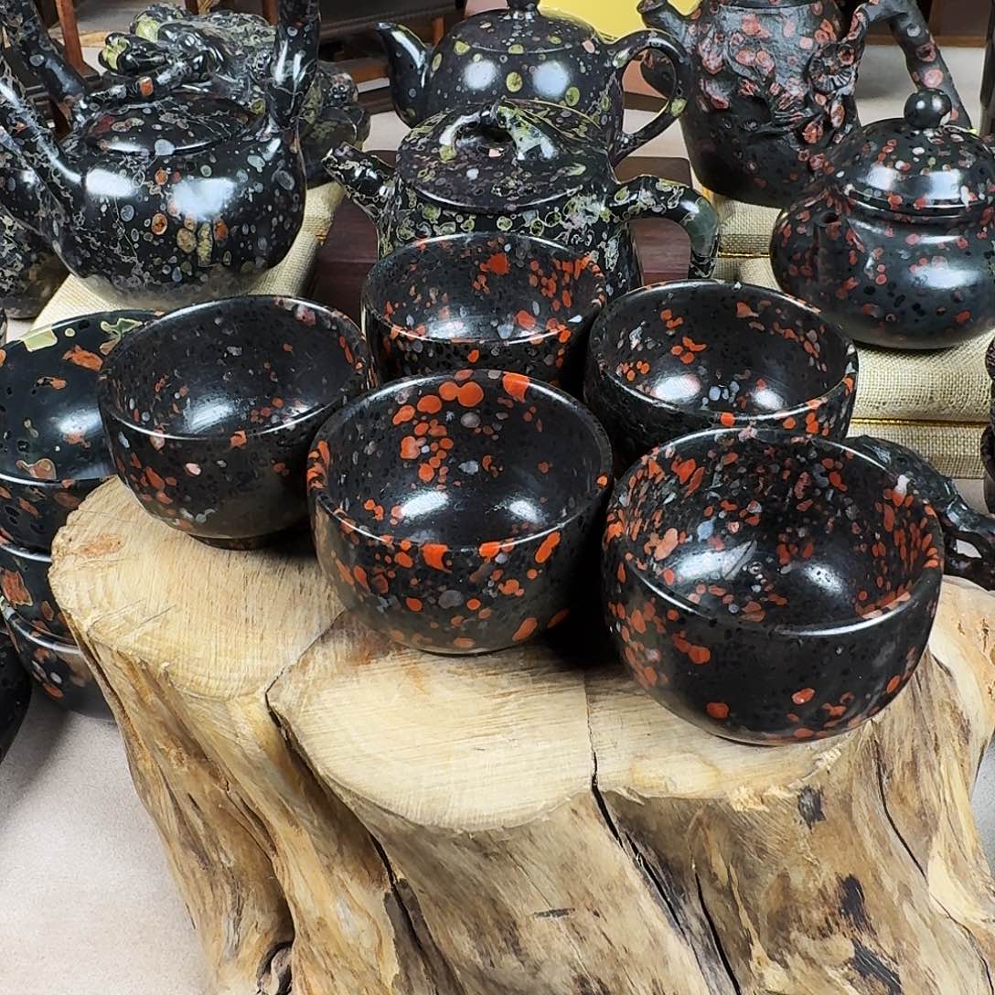 梅花玉精品茶周边5个一组