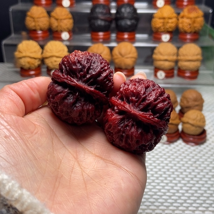 把件文玩核桃17龙鳞战甲