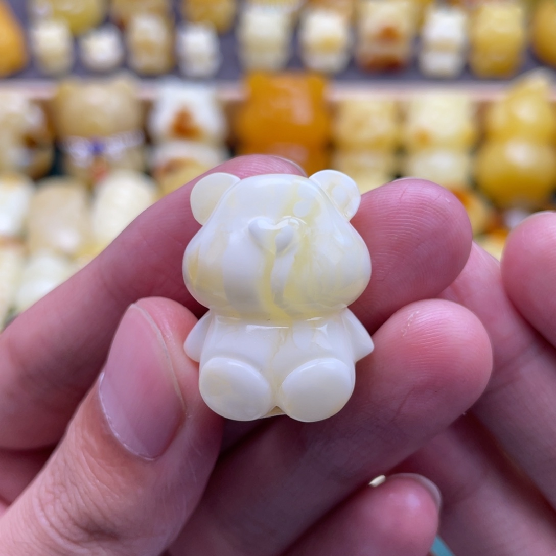 琥珀未镶嵌裸石蜜蜡