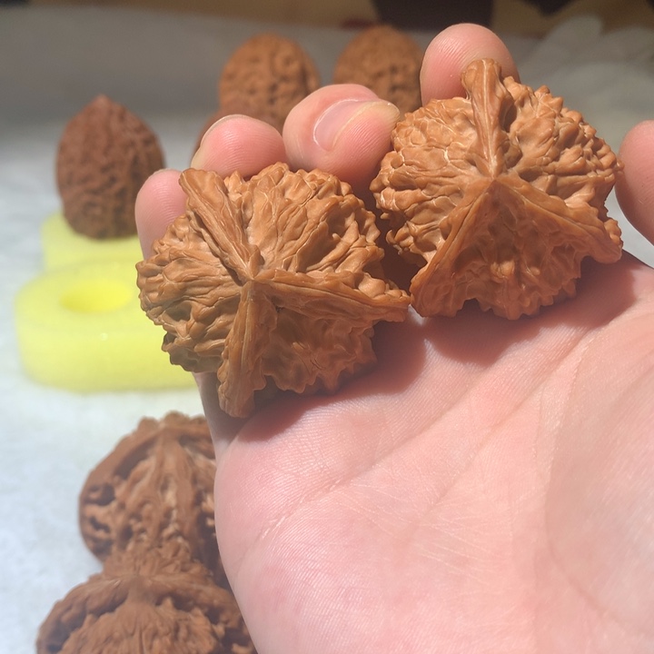 把件文玩核桃44盘山三棱