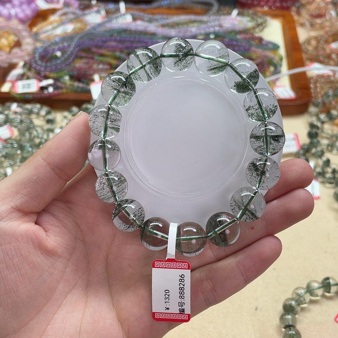 水晶手链未镶嵌张**_绿幽灵