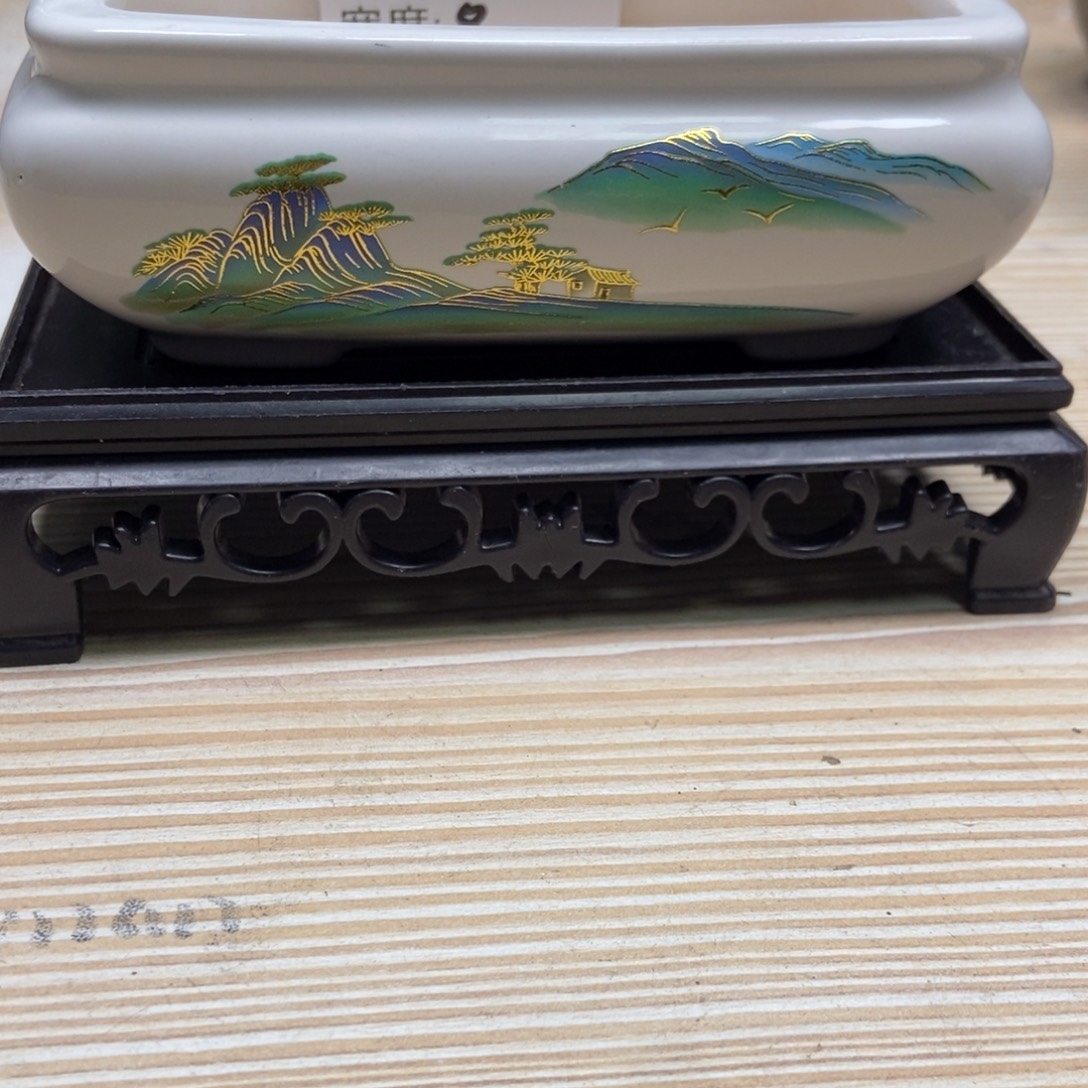 瓷片陶瓷花盆陶瓷艺术