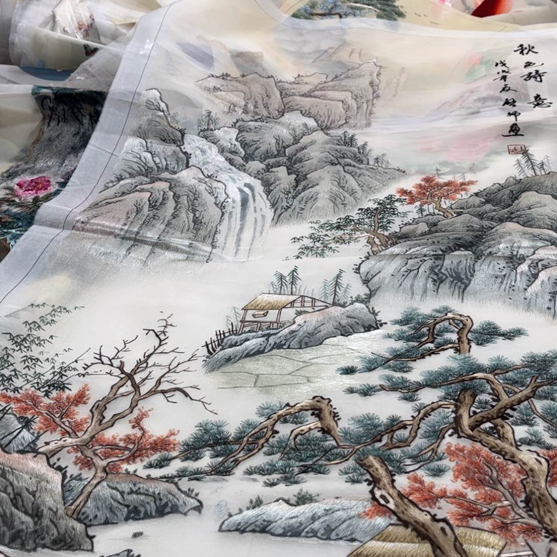 刺绣用****4纯手工制作的一款