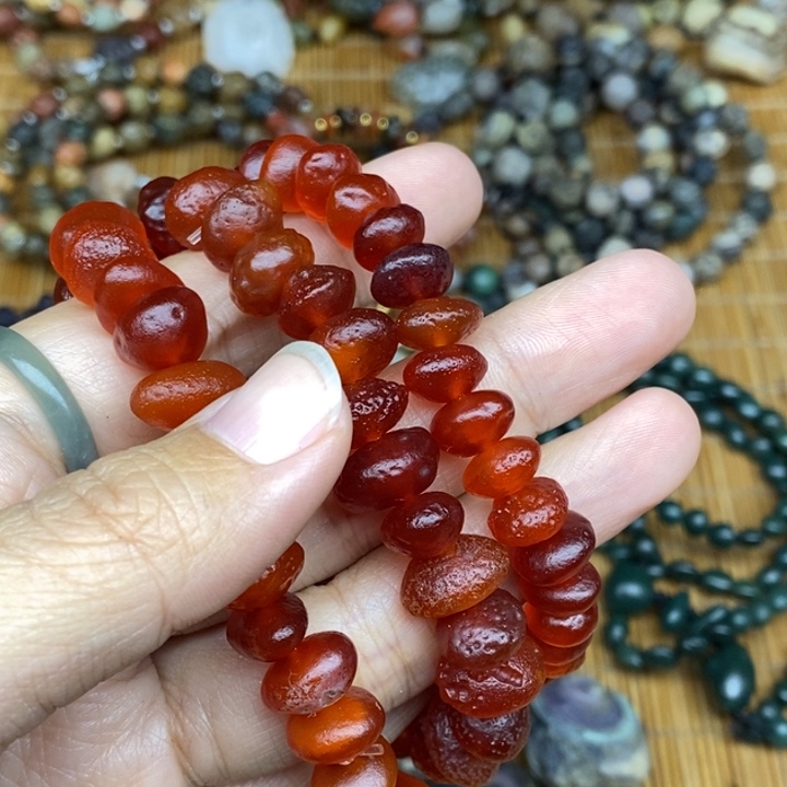 玛瑙/玉髓珠宝半成品未镶嵌青****憾