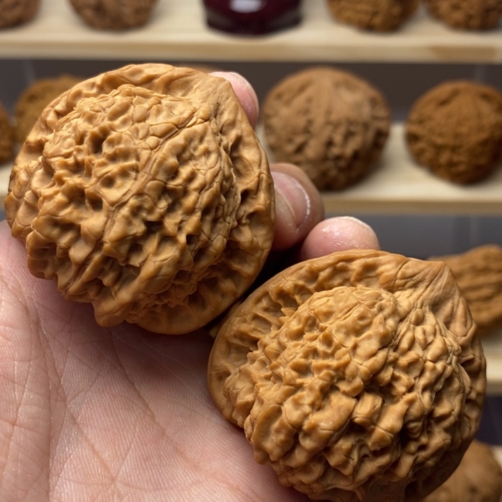 把件核桃45尺全品官帽一物一图