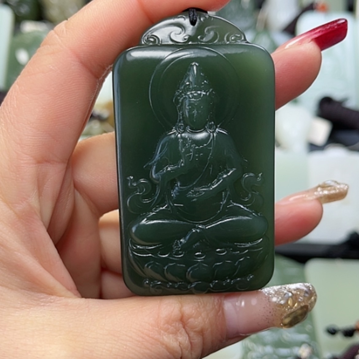 【闪购商品】和田玉颈饰未镶嵌文*