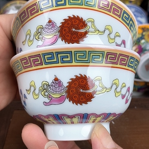 景德镇陶瓷藏式茶碗