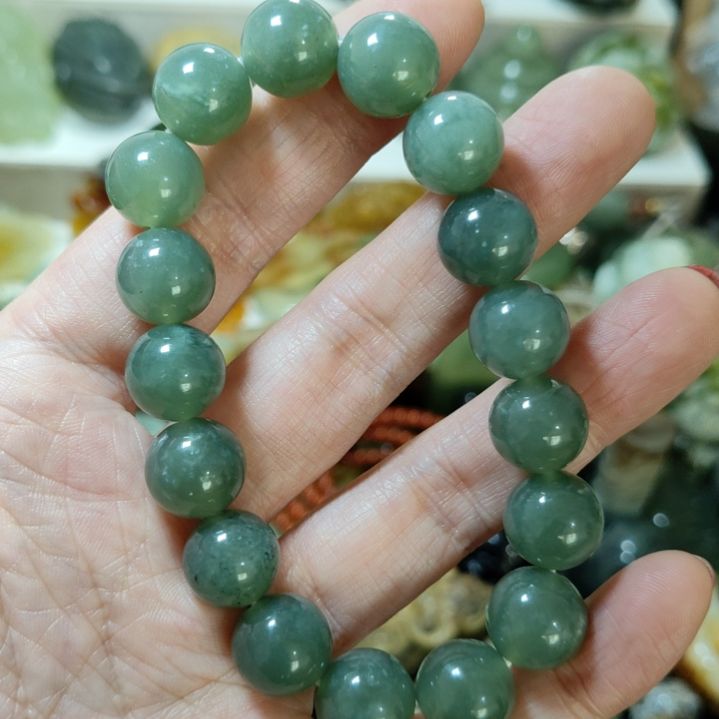 岫玉手串款式未镶嵌