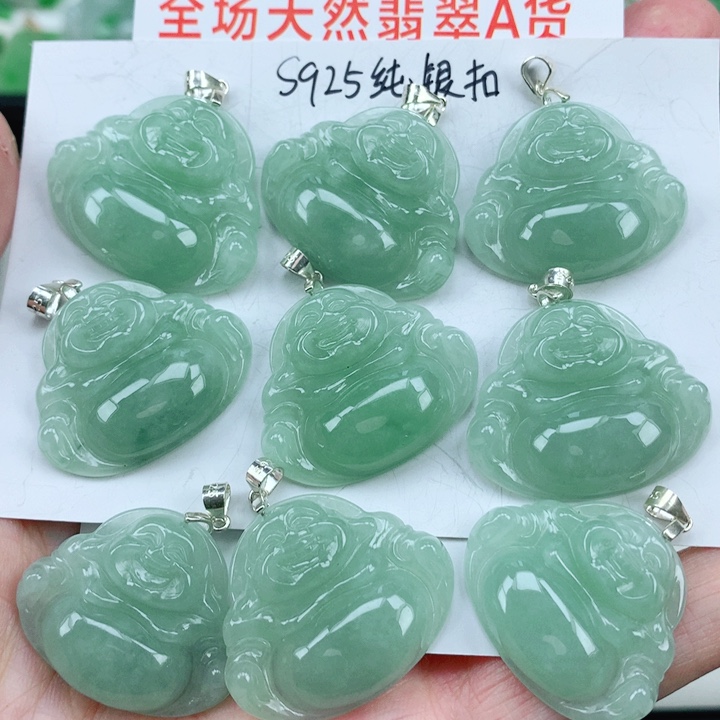 翡翠银S925镶嵌颈饰多样性发其1